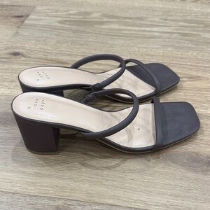 A New Day Dark Brown Women's Block Heels